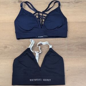Victoria's Secret Navy Bralette Duo